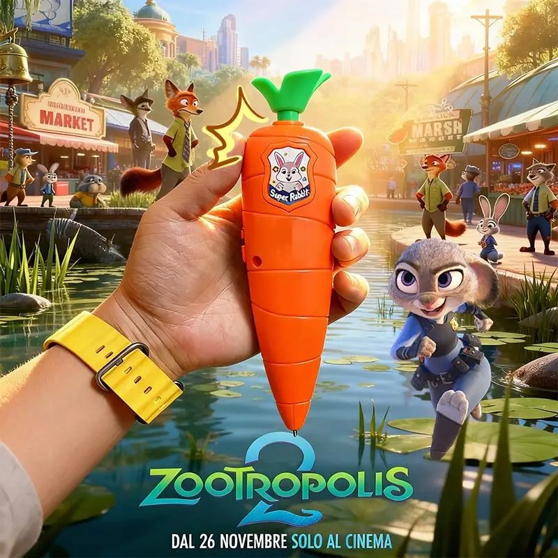 Cosplay Fire Prop - 1-10pcs//Zootopia 당근 음성 녹음기 펜 만화