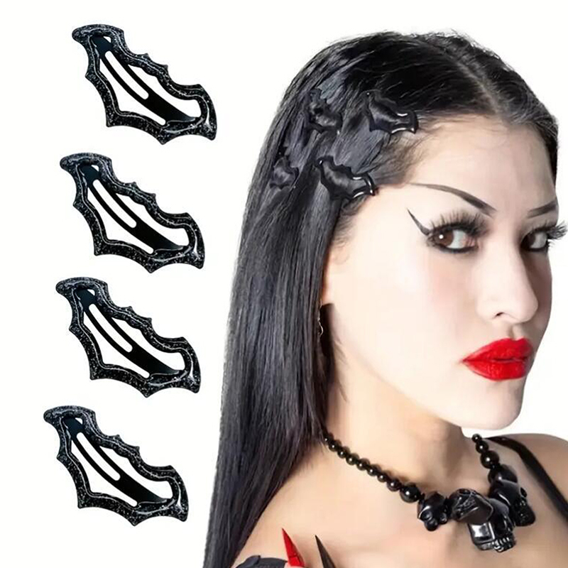 Cosplay Bat Prop - △ 10Pcs 할로윈 박쥐 머리핀 세트