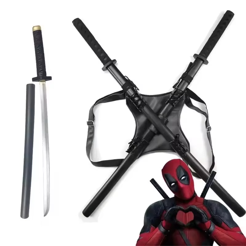 Cosplay Prop Dagger - 2025년 신제품 61cm 데드풀 카타나 PU