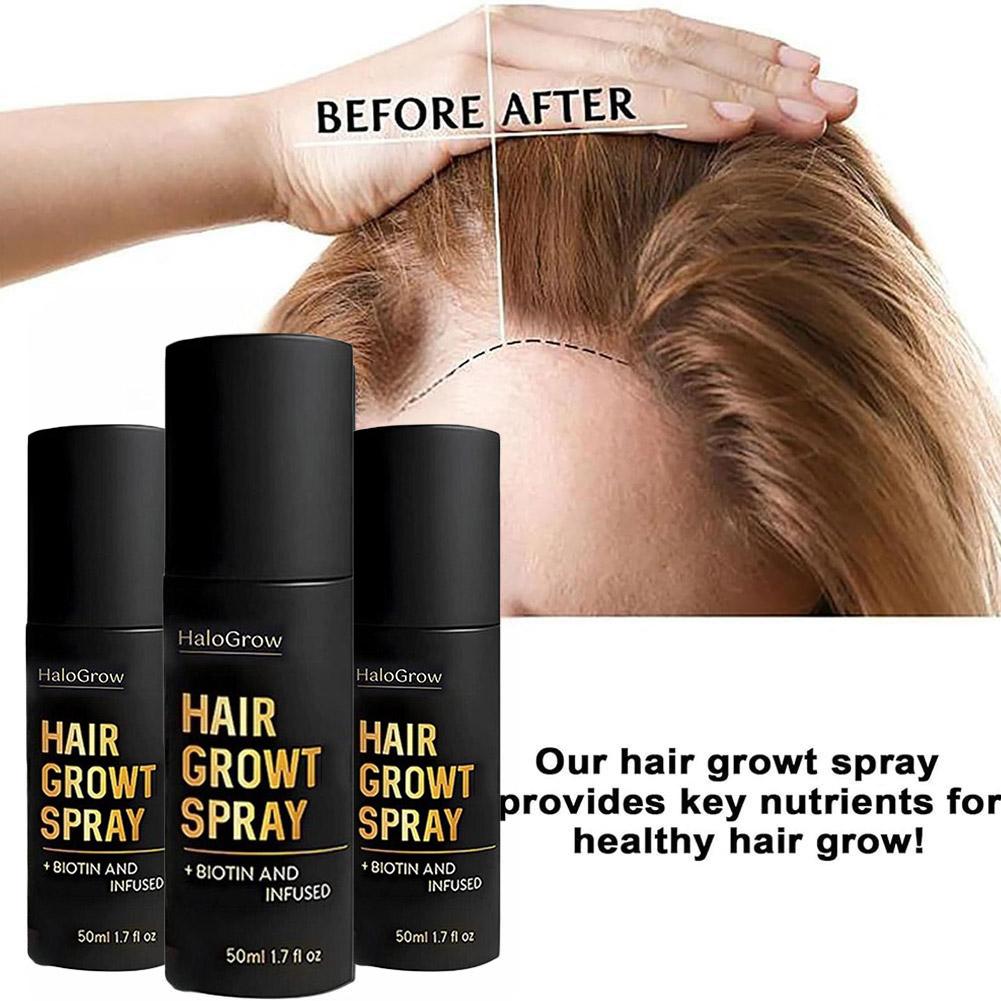 Hair Spray Color - 생강 오일과 비오틴 함유 천연 모발