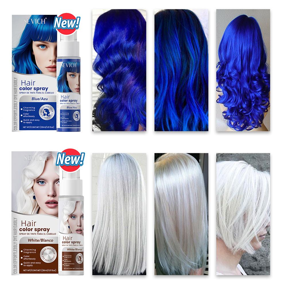 Hair Spray Color - 8가지 색상 헤어 컬러 스프레이 할로윈