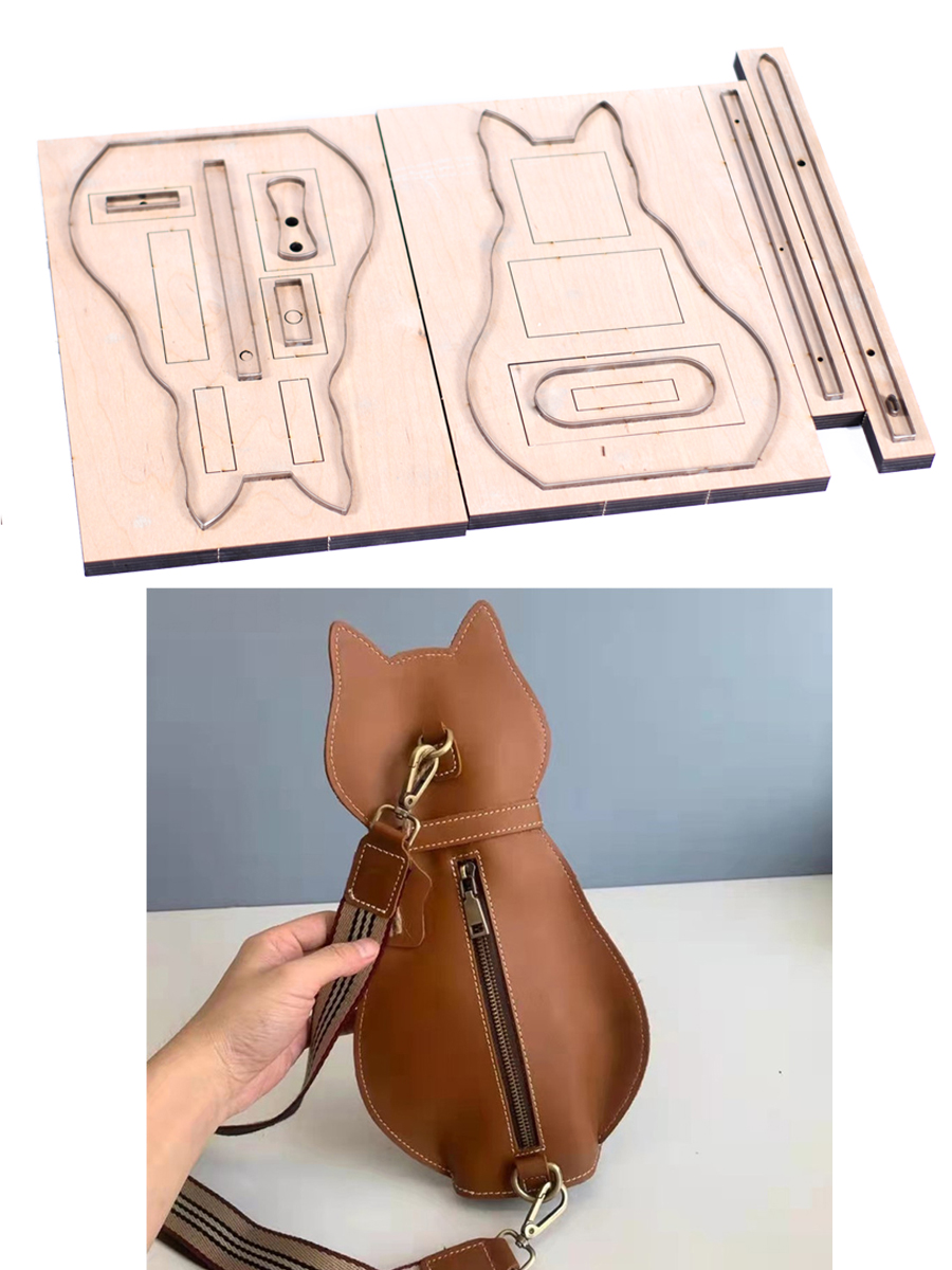 Craft Knife Set - DIY 가죽 공예 귀여운 고양이 가슴
