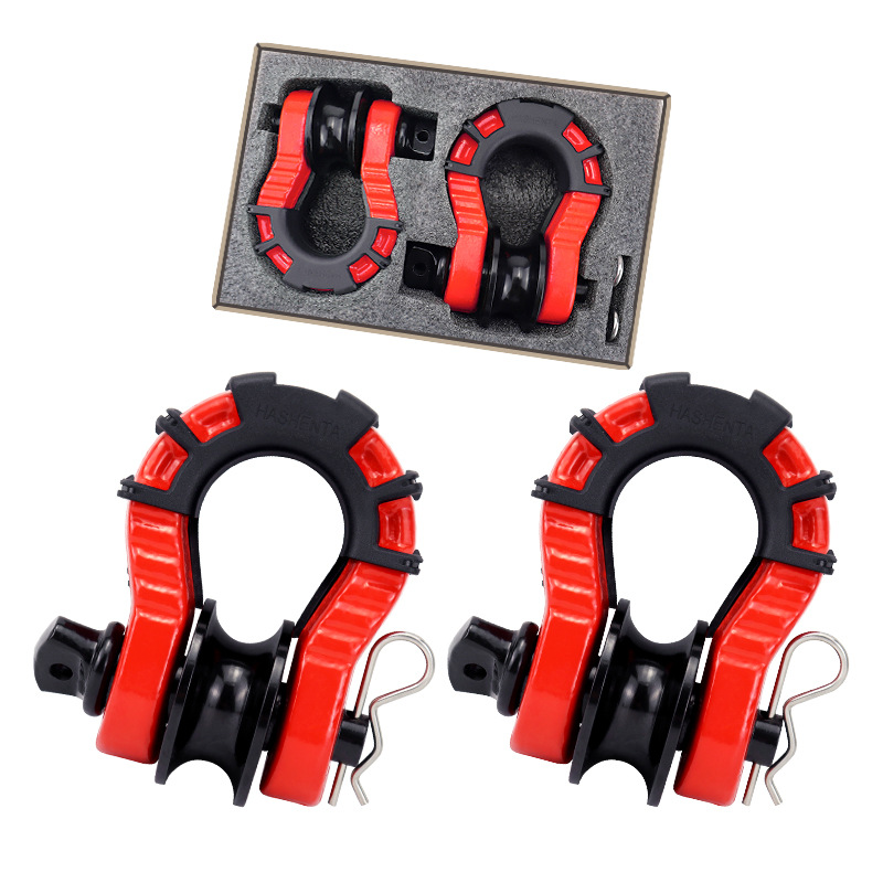 D Ring Strap - 2PCS 샤클 풀리 업그레이드 3/4