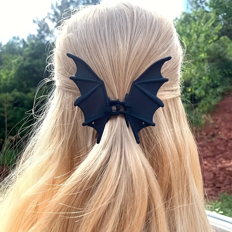 Cosplay Bat Prop - 고딕 박쥐 헤어 클립 할로윈 매트