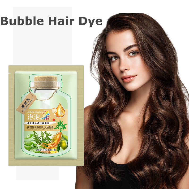 Hair Spray Color - 30ML/봉지 버블 헤어 염색 샴푸 3
