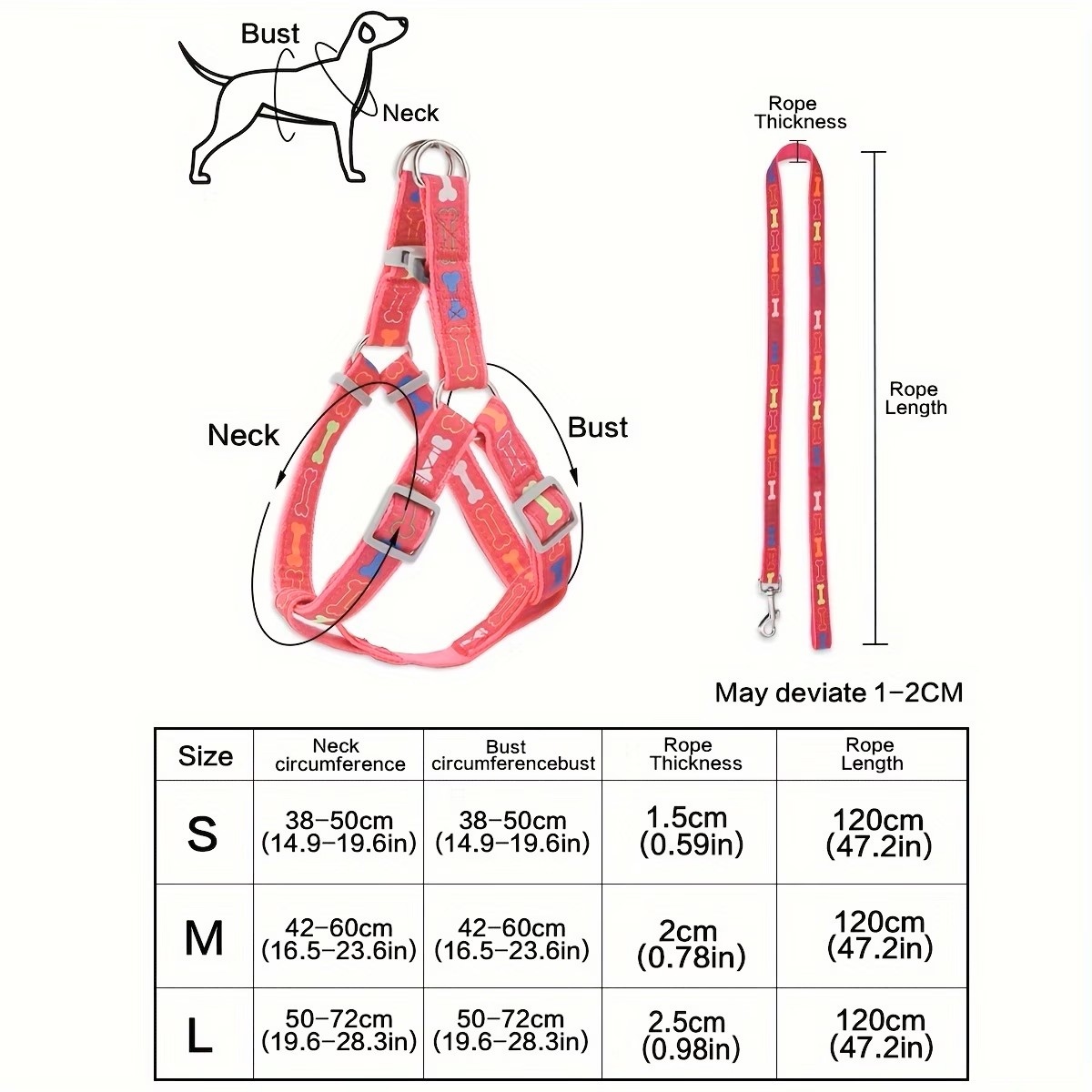 조절 가능한 강아지 하네스, 퀵 릴리즈 버클, 내구성  - D Ring Strap 리뷰 및 가격