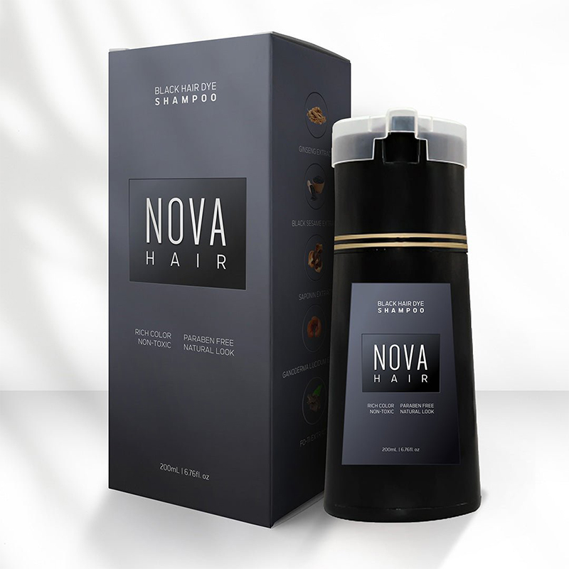 200ml 노바 헤어 염색 샴푸 헤어 염색 샴푸 회색  - Hair Spray Color 리뷰 및 가격