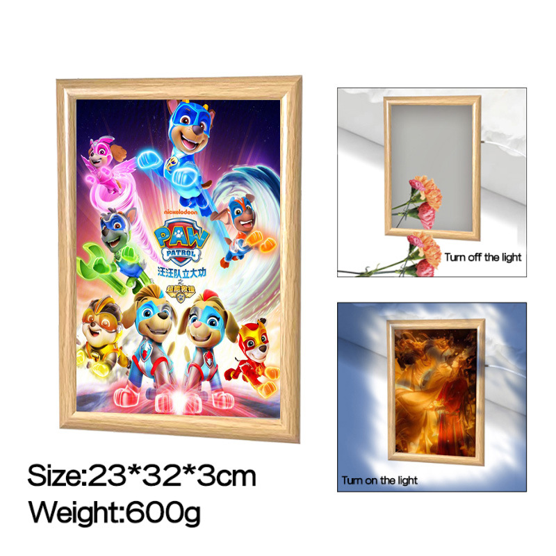 Paw Patrol 만화 LED 야간 조명 장식 그림  - Cosplay Prop Painting 리뷰 및 가격
