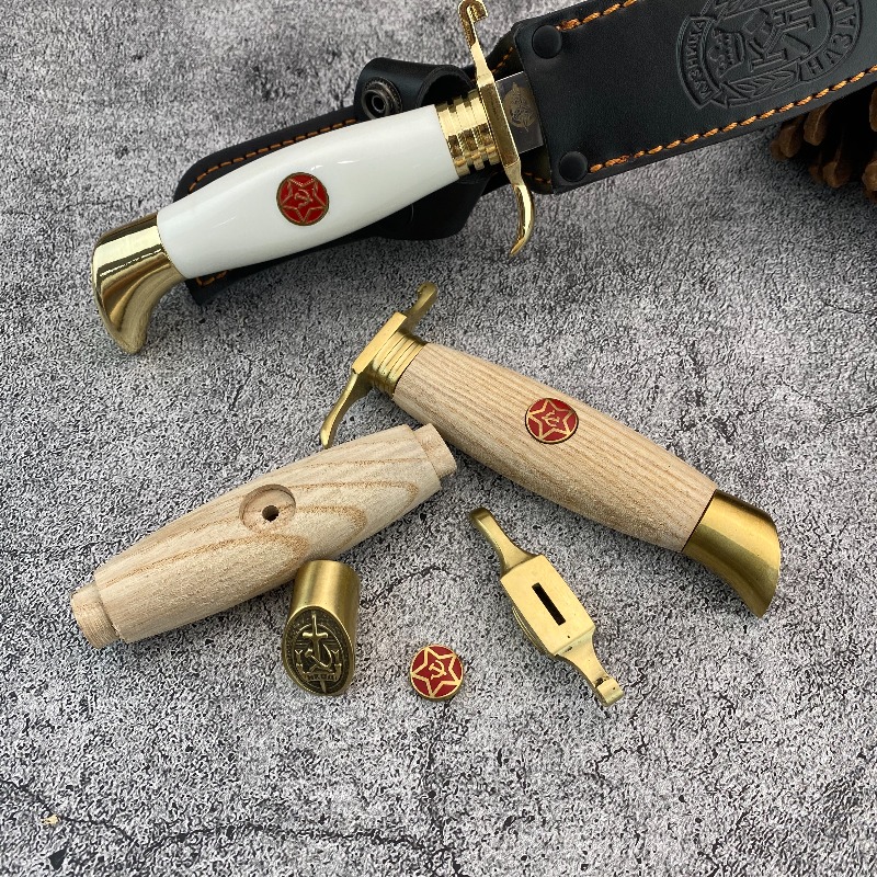 러시아 연방 천연 원목 손잡이(황동 보호 키트 포함), - Craft Knife Set 리뷰 및 가격