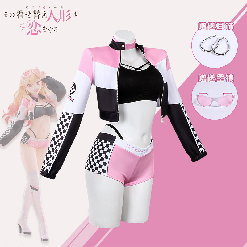 애니메이션 마이 드레스업 달링 가발 레이스 슈트 소품  - Cosplay Prop Diy 리뷰 및 가격