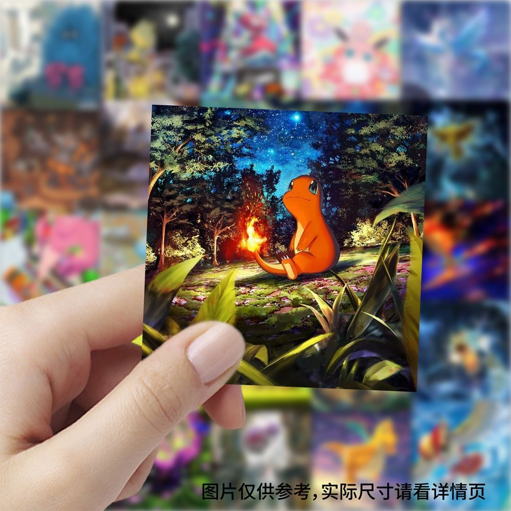 177개 포켓몬 카드 사각 스티커, 어린 시절 애니메이 - Cosplay Prop Diy 리뷰 및 가격