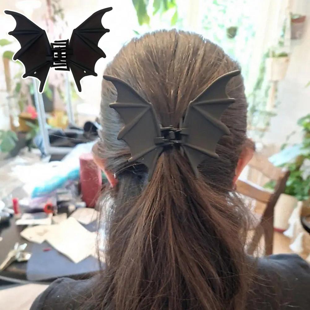 여성 헤어 클립 할로윈 박쥐 모양 상어 머리 발톱 미끄 - Cosplay Bat Prop 리뷰 및 가격