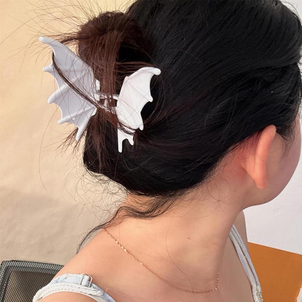 여성 헤어 클립 할로윈 박쥐 모양 상어 머리 발톱 미끄 - Cosplay Bat Prop 리뷰 및 가격