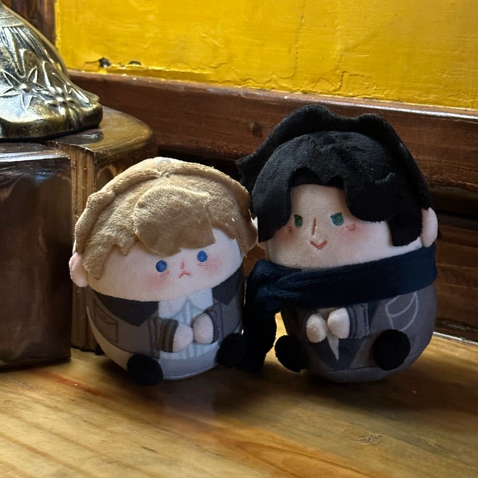1 쌍 12cm 애니메이션 셜록과 존 H 왓슨 플러시  - Cosplay Plushie Prop 리뷰 및 가격