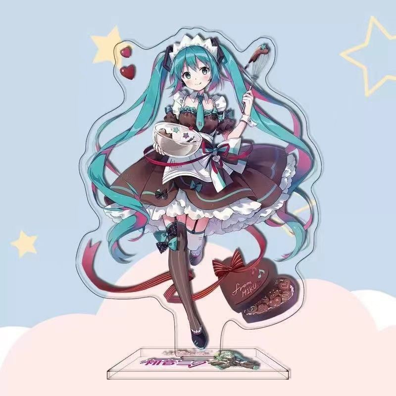 하츠네 미쿠 애니메이션 캐릭터 아크릴 스탠디 가상 가수 - Anime Cosplay Prop 리뷰 및 가격