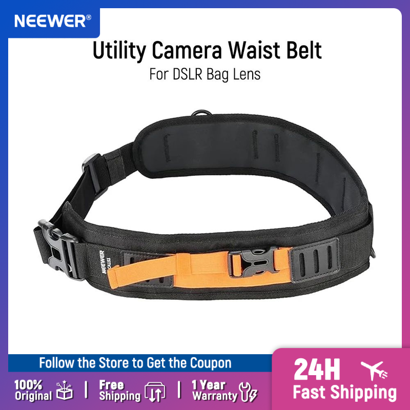 NEEWER 다기능 유틸리티 카메라 허리 벨트, 사진  - D Ring Strap 리뷰 및 가격