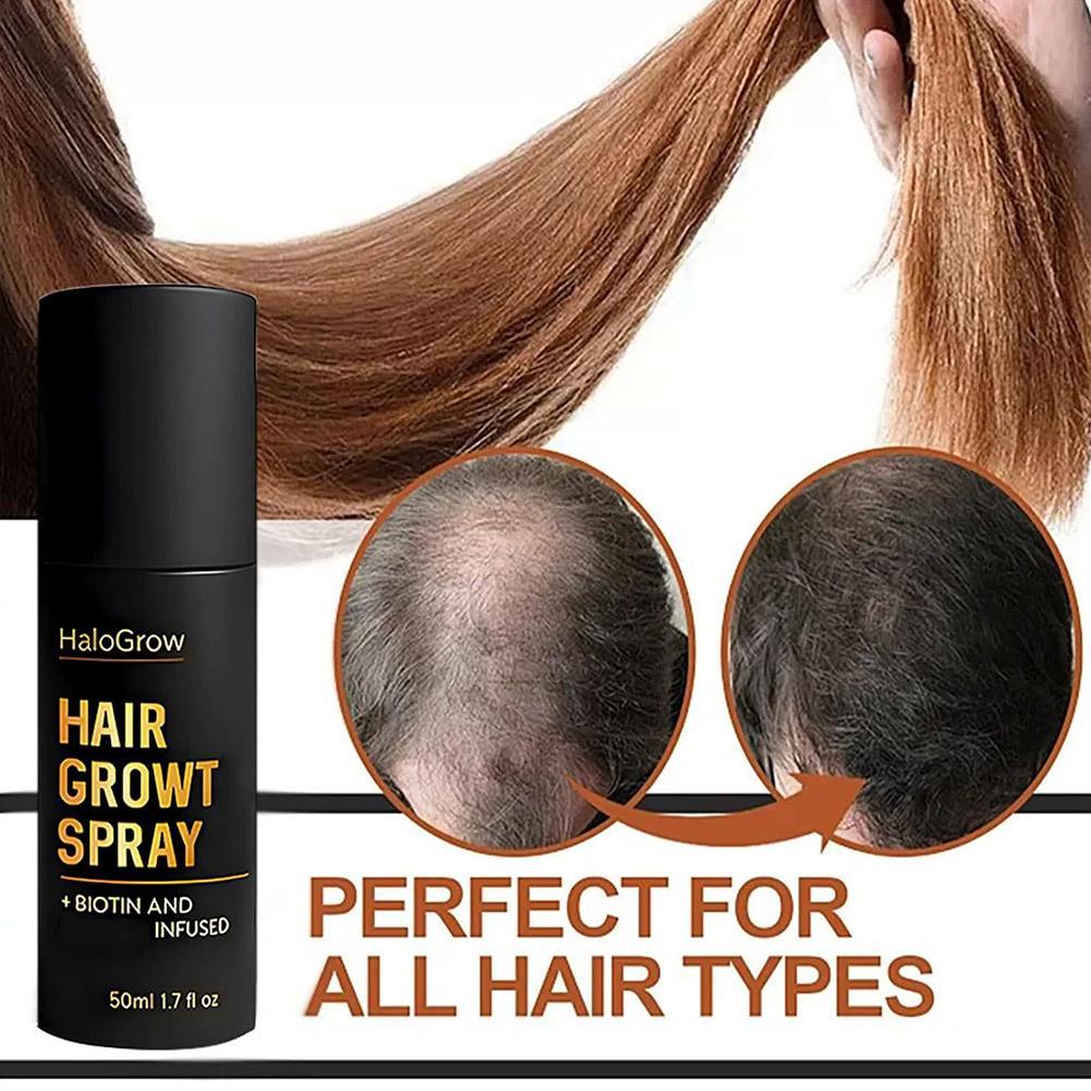 생강 오일과 비오틴 함유 천연 모발 성장 스프레이, 더 - Hair Spray Color 리뷰 및 가격