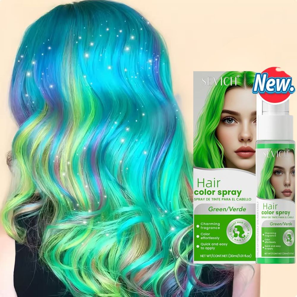 8가지 색상 헤어 컬러 스프레이 할로윈 코스프레용 일회 - Hair Spray Color 리뷰 및 가격