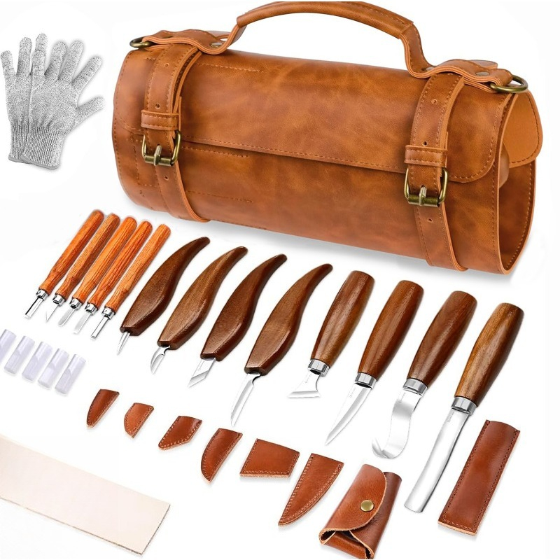 수제 목공 조각 도구 세트 목공용 끌 다듬기용 칼 스크 - Craft Knife Set 리뷰 및 가격