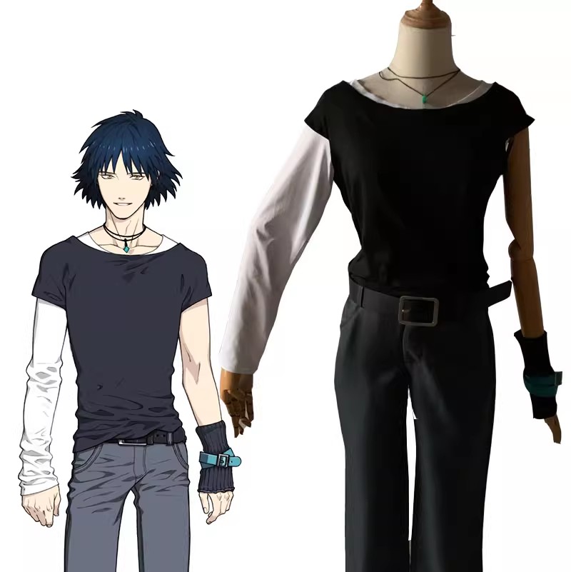 Anime Dramatical Murder Ren 코스 - Anaxa Cosplay Prop 리뷰 및 가격