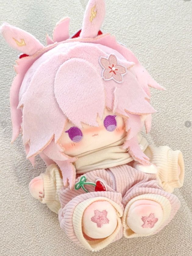 20cm 애니메이션 혼카이 스타 레일 에바네시아 플러시 - Cosplay Plushie Prop 리뷰 및 가격