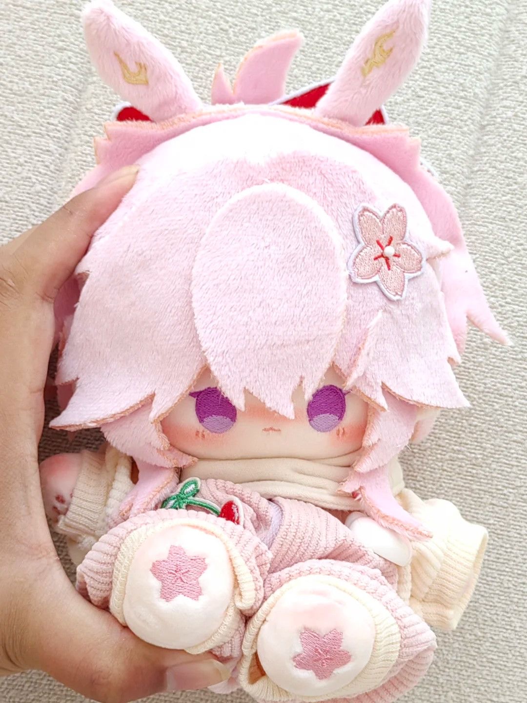 20cm 애니메이션 혼카이 스타 레일 에바네시아 플러시 - Cosplay Plushie Prop 리뷰 및 가격