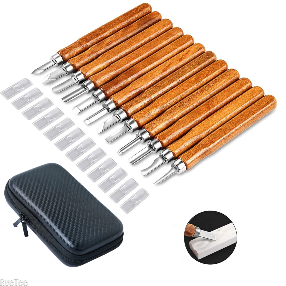 12Pcs SK2 목공 조각 도구 세트, DIY 공예  - Craft Knife Set 리뷰 및 가격
