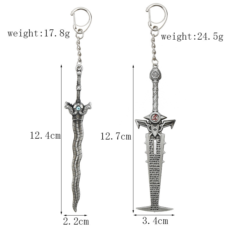 게임 운명 영원한 도가니 블레이드 키 체인 슬레이어 칼 - Cosplay Prop Dagger 리뷰 및 가격