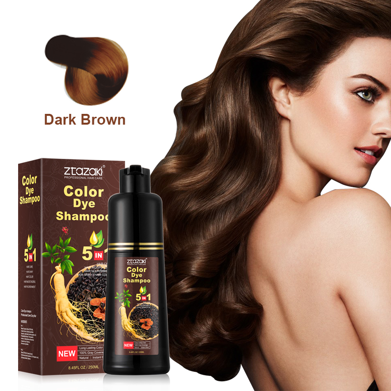 모케루 인삼 헤어 케어 염색 샴푸 5 in 1 식물 추 - Hair Spray Color 리뷰 및 가격