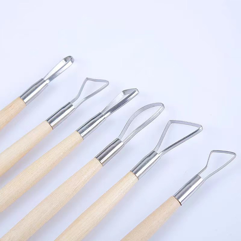 6PCS 나무 손잡이 왁스 도자기 점토 조각 조각 도구 - Craft Knife Set 리뷰 및 가격